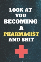 look at you becoming engineer and shit: lined notebook 6x9 110 pages 1655011499 Book Cover