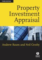 Property Investment Appraisal 0415093287 Book Cover