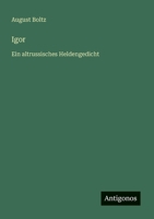 Igor: Ein altrussisches Heldengedicht (German Edition) 3563125368 Book Cover