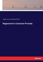 Nagavarma's Canarese Prosody 3337426344 Book Cover