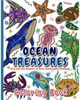 Ocean Treasures: Dive into the Wonder of God's Underwater Creation | Coloring Book for Girls, Boys, Teen and Adults 1764710746 Book Cover