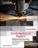 Fundamentals of Modern Manufacturing: Materials, Processes and Systems 0470053550 Book Cover