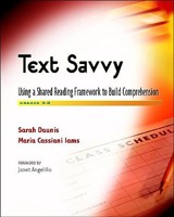 Text Savvy: Using a Shared Reading Framework to Build Comprehension, Grades 3-6 0325010021 Book Cover