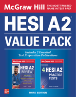 McGraw Hill HESI A2 Value Pack, Third Edition 126566238X Book Cover