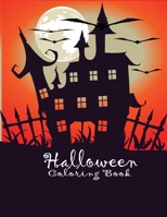 Halloween Coloring Book: Halloween books for kids 3-5 B08Z2WX8BG Book Cover