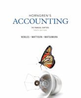 Horngren's Accounting, The Financial Chapters 0133117561 Book Cover