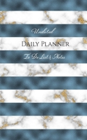 Undated Daily Plnner - To Do List & Notes 1672796911 Book Cover