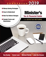 Zondervan 2019 Minister's Tax and Financial Guide: For 2018 Tax Returns 0310588774 Book Cover