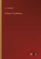A Place in Thy Memory 336872360X Book Cover
