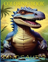 Coloring book! Dinosaurs (Portuguese Edition) B0CTBNLFTG Book Cover