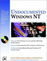 Undocumented Windows NT® 0764545698 Book Cover
