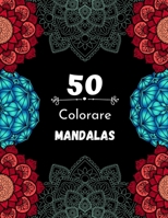 50 Colorare Mandalas: Libro da colorare | Mandala geometrici | Floreali | 21,59 x 27,94 cm |Relaxing B087R9NH6C Book Cover
