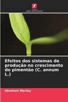 Efeitos dos sistemas de produção no crescimento do pimentão (C. annum L.) (Portuguese Edition) 6208075998 Book Cover