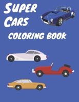 Supercars Coloring Book B08C98YZSL Book Cover