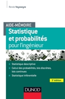 Aide-mémoire - Statistique et probabilités pour les ingénieurs (French Edition) 2100766015 Book Cover