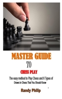 MASTER GUIDE TO CHESS PLAY: The easy method to Play Chess and 6 Types of Draws in Chess That You Should Know B08VCL54R4 Book Cover
