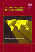 Decent Work in Global Supply Chains: International Journal of Labour Research 9221296504 Book Cover