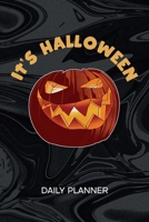 Daily Planner Weekly Calendar: Kids Organizer Undated - Blank 52 Weeks Monday to Sunday -120 Pages- Halloween Party Notebook Journal Trick Or Treat - Pumpkin Head To-Do List for Witch & Ghost Kids 1674833091 Book Cover