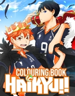 Haikyuu Colouring Book: Volleyball Anime Coloring Books for kids and adults B08HT86Z3L Book Cover