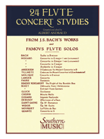 24 Flute Concert Studies: Unaccompanied Flute 1581060556 Book Cover