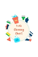 Kids Cleaning Chart: Daily and Weekly Responsibility Tracker for Children With Coloring Section 169145611X Book Cover