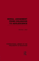 Moral judgement from childhood to adolescence 0803900384 Book Cover