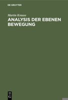 Analysis Der Ebenen Bewegung 3112455495 Book Cover