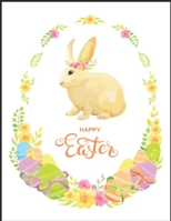 HAPPY Easter: Coloring book This is a fun book. I have a lot of funny cartoons in this book and a lot of tempting moments that will touch your mind. B08XFQXN1Y Book Cover