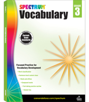 Vocabulary, Grade 3 0769680836 Book Cover