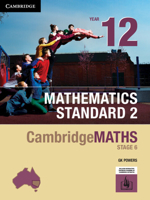 Cambridge Maths Stage 6 NSW Standard 2 Year 12 1108448070 Book Cover