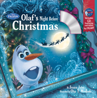 Olaf's Night Before Christmas Book & CD 1484724682 Book Cover