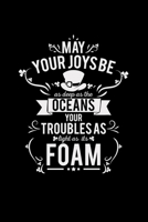 May your joys be as deep as the oceans: 6x9 St. Patrick's Day lined ruled paper notebook notes 1710314893 Book Cover