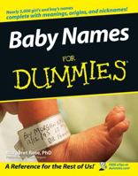 Baby Names For Dummies 0764543407 Book Cover