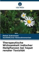 Therapeutische Wirksamkeit indischer Heilpflanzen bei hepat renaler Toxizität 620927062X Book Cover