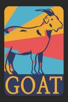 Goat: Farmer Notebook Blank Dot Grid Family Journal dotted with dots 6x9 120 Pages Checklist Record Book Take Notes Goat Goats Planner Paper Christmas Gift for Goat Lover Farming Famer Farm Gifts 1708481680 Book Cover