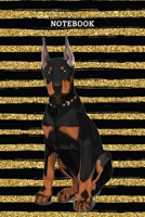 Notebook: Realistic Doberman Pinscher Blank Lined Journal To Write In For Notes, Ideas, Diary, To-Do Lists, Notepad - Doberman Gifts For Doberman Lovers And Doberman Owners - Best Gifts For Women, Men 167670065X Book Cover