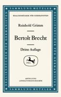 Bertolt Brecht 3476100049 Book Cover