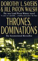 Thrones, Dominations (Lord Peter Wimsey and Harriet Vane, #1) 0340684569 Book Cover