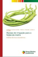 Manejo de irrigação para o feijão-de-metro 6139670187 Book Cover