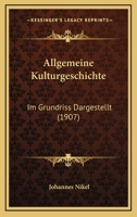 Allgemeine Kulturgeschichte 1167724275 Book Cover