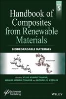 Handbook of Composites from Renewable Materials, Biodegradable Materials 1119223792 Book Cover