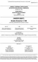 Sheer Drift : Snake America 1-100 1736499122 Book Cover