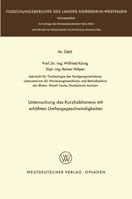 Untersuchung Des Kurzhubhonens Mit Erhohten Umfangsgeschwindigkeiten 3531023659 Book Cover