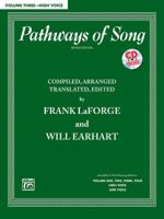 Pathways of Song, Vol 3: High Voice, Book & CD 0739088459 Book Cover