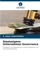 Staatseigene Unternehmen Governance 6205305615 Book Cover