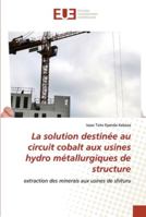 La solution destinée au circuit cobalt aux usines hydro métallurgiques de structure 6202537868 Book Cover