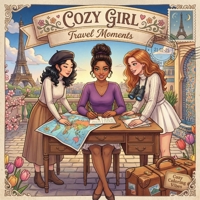 Cozy Girl Travel Moments: Relaxing Adult Activity Coloring Book | Aesthetic Comfy Hygge World Destinations, Vintage Souvenir Scenes, Nostalgic ... Seniors, Women & Teens (Cozy Girl Collection) 1965964737 Book Cover