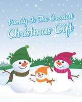 Merry Christmas 2020 Holiday Planner: Family Is The Greatest Christmas Gift: Festive Organizer With Shopping Lists, Budgets, Christmas Cards, Meal Planner, Grocery List and More 1713053845 Book Cover