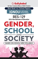 BES-129 Gender, School and Society 9388149343 Book Cover