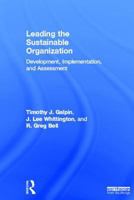 Leading the Sustainable Organization 0415697832 Book Cover